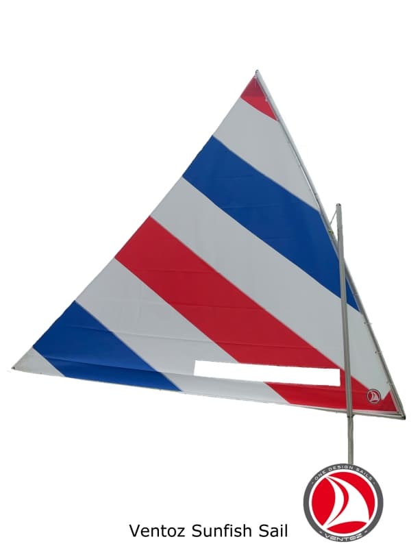 Ventoz Sunfish sail - RWB with window (7.7 m2)