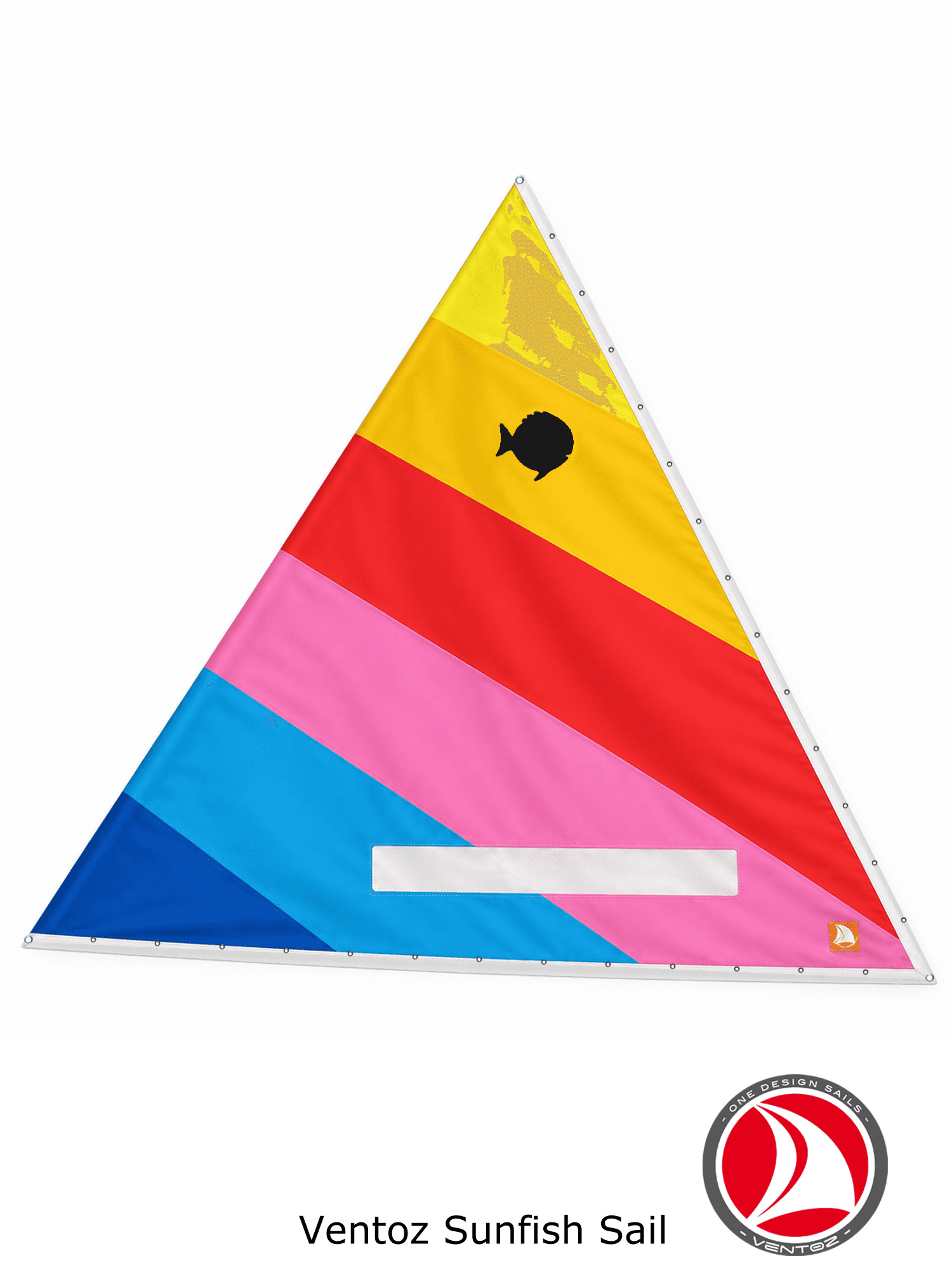 Ventoz Sunfish zeil - Mai Tai met venster (7.7 m2)