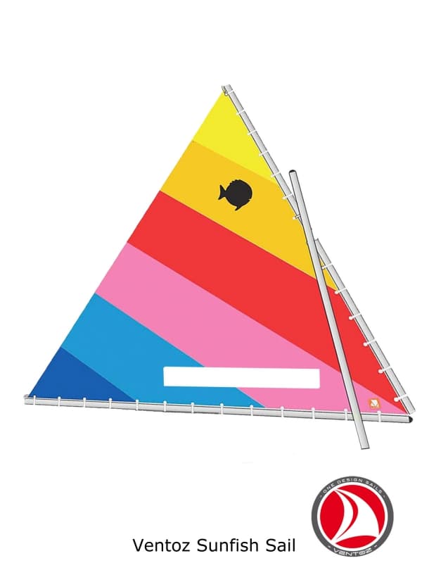 Ventoz Sunfish sail - Mai Tai with window (7.7 m2)