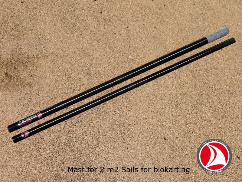 Mast for 2.0 M2 beach tarpaulin
