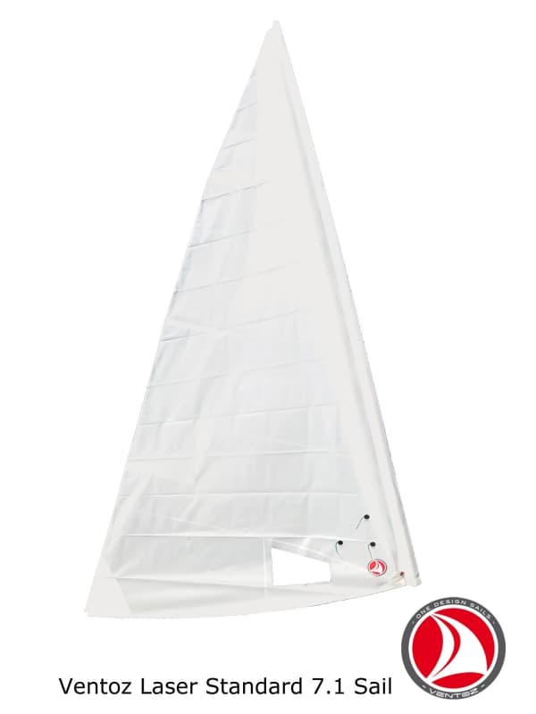 Ventoz Laser Standard Sail 7.1 m2 - White