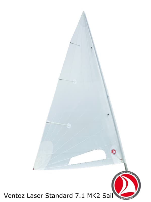 Ventoz Laser Standard MK2 Sail 7.1 (ILCA 7) - White