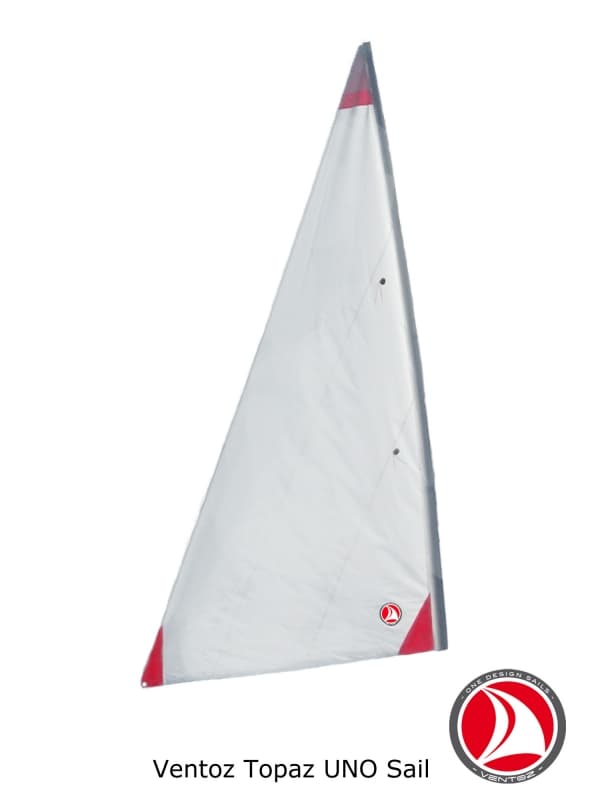 Ventoz Topaz UNO sail (5.6 m2) - Red Patches