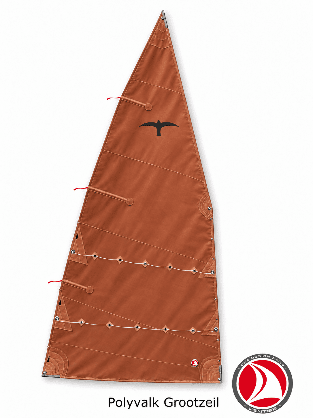 Ventoz Polyvalk Sail Brown - Mainsail Valk