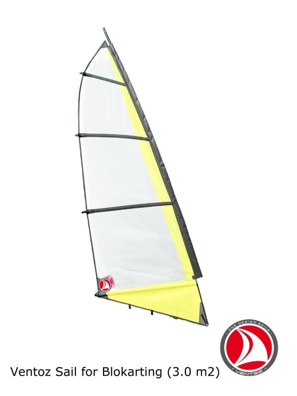 Ventoz Beach Sail 3.0 m2 for blokarting