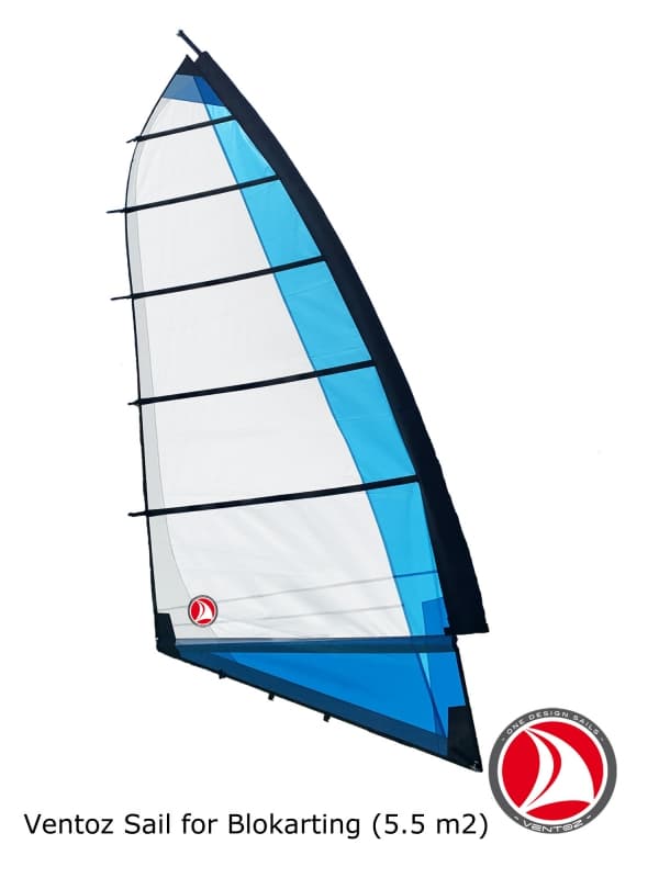 Ventoz Beach sail 5.5 m2 for blocking